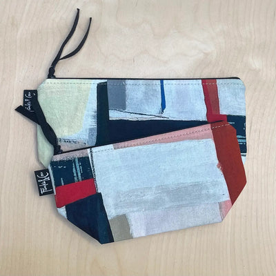 Tabor Cosmetic Bag in King Tide / Micah Kassell X F&C