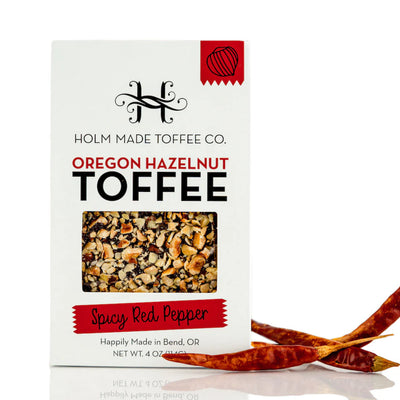 Spicy Red Pepper- Oregon Hazelnut Toffee