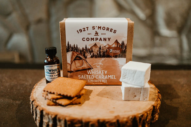 Whiskey Salted Caramel S'mores Kit