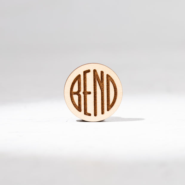 Bend Logo Pin