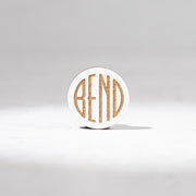 Bend Logo Pin