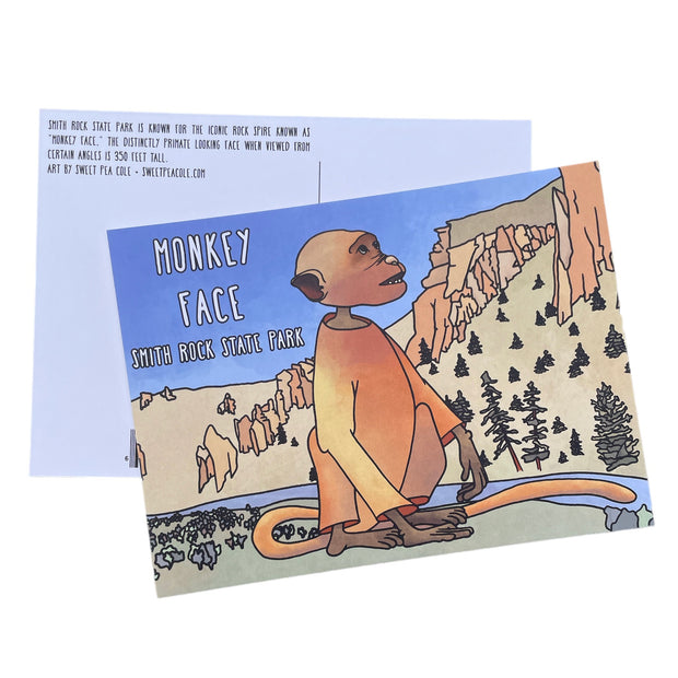 Monkey Face Smith Rock State Park Oregon Postcard