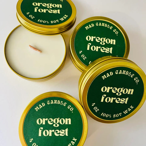 Mad Candle Co. Oregon Forest 4 Oz. Candle