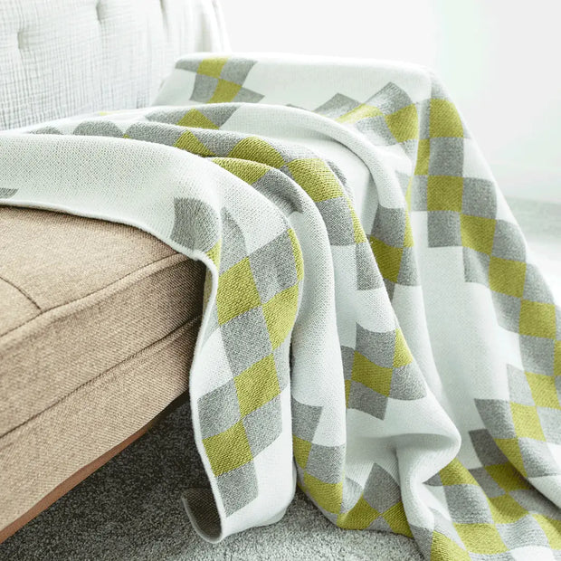 Baile Geometric Throw Blanket
