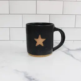 Star Mug - Handmade Speckled Mug