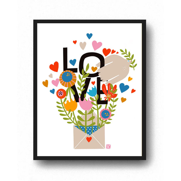“Love Letter”- 8.5x11 Art Print