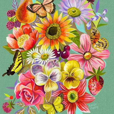 Bright Bouquet Art Print