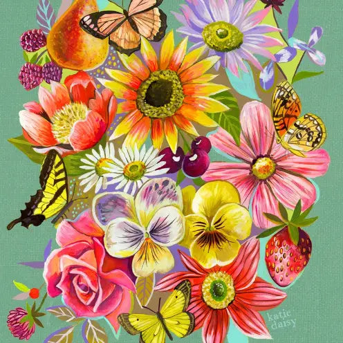 Bright Bouquet Art Print