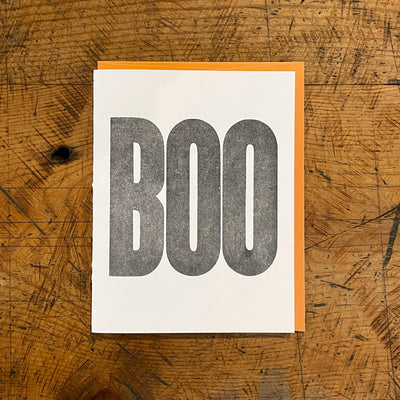 Halloween Letterpress Cards