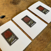 Fireworks Letterpress Cards