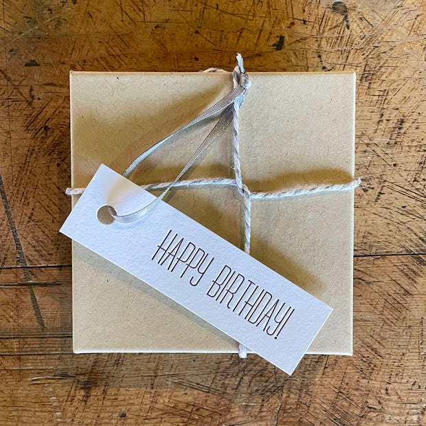 Letterpress Gift Tags