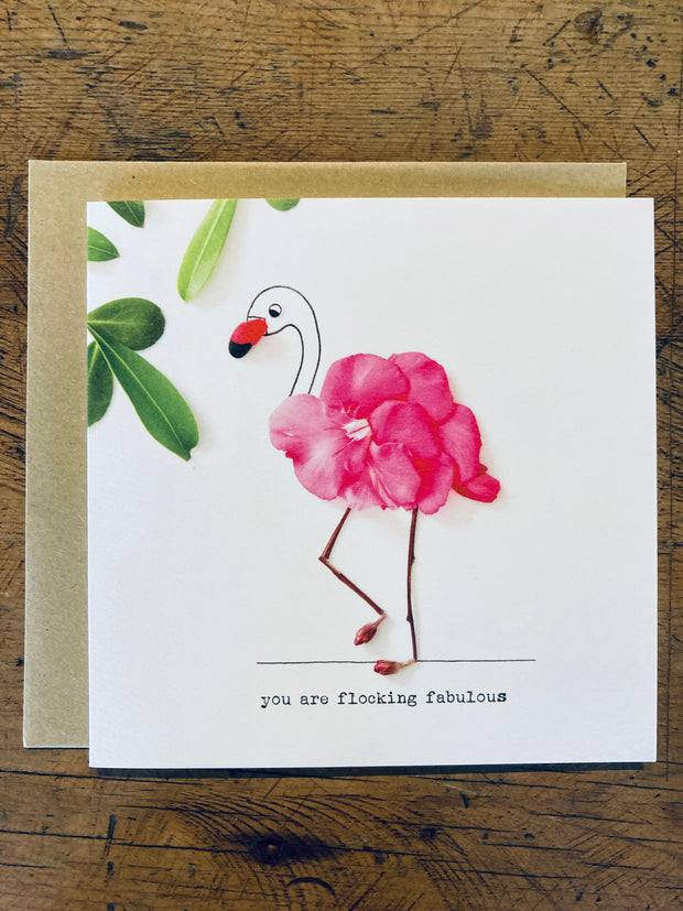 You are Flocking Fabulous Card