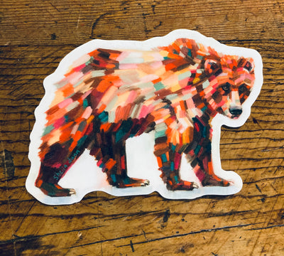 Grizzly Sticker