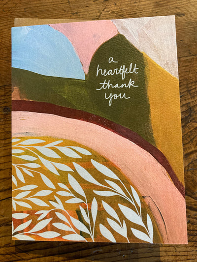 Greeting Cards - A Heartfelt Thank You