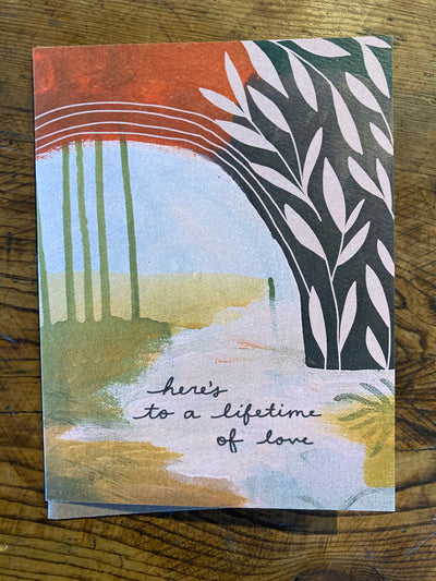 Greeting Cards - here's to a lifetime of love