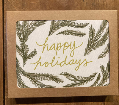 Happy Holidays Holiday Card (Box of 8)