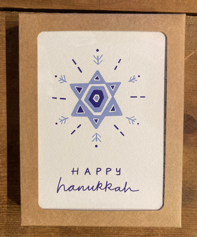 Holiday Happy hanukkah (Box of 8) Holiday