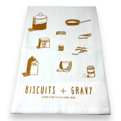 Biscuits + Gravy Tea Towel