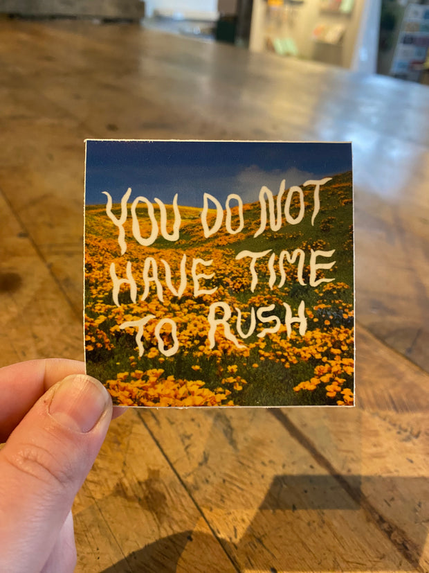 You Do Not Have Time Sticker