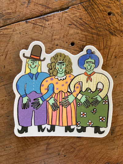 Aunties Sticker