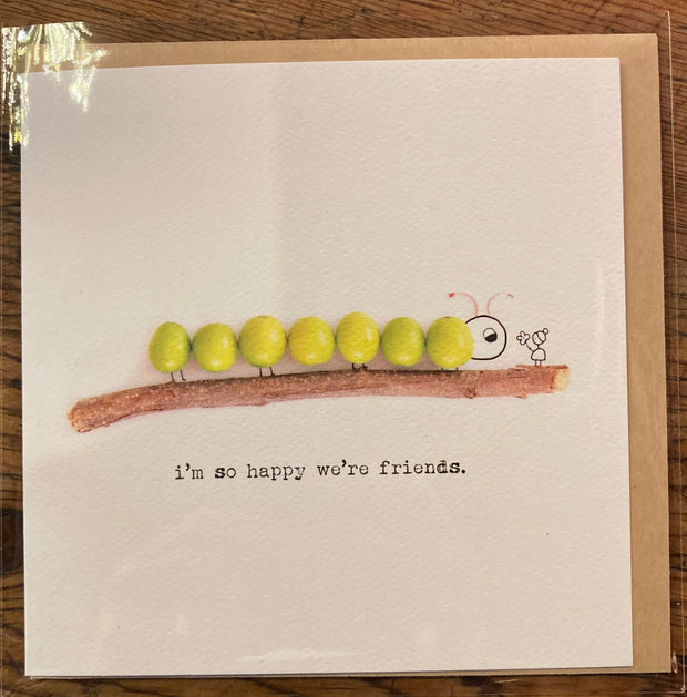 I'm so happy we're friends Card