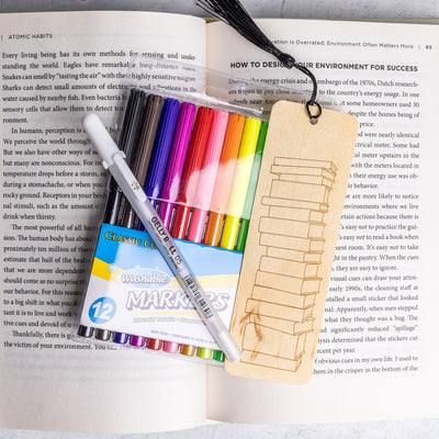 DIY Bookmark Book Tracker