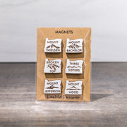 Oregon Cascade Mountains Magnet Set