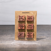 Oregon Cascade Mountains Magnet Set