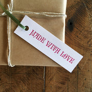 Letterpress Gift Tags