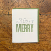 Holiday Letterpress Cards