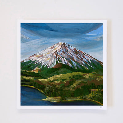 Mount Bachelor III - 12x12  Fine Art Print