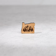 Oregon Mountains & Trees Mini Magnets