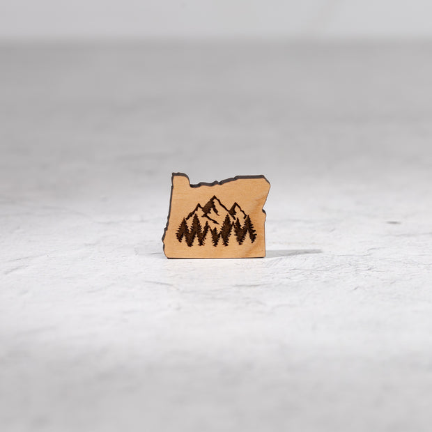 Oregon Mountains & Trees Mini Magnets