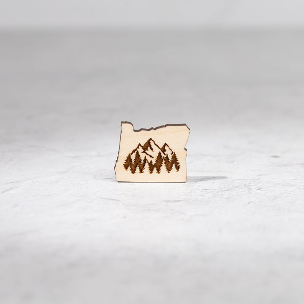 Oregon Mountains & Trees Mini Magnets