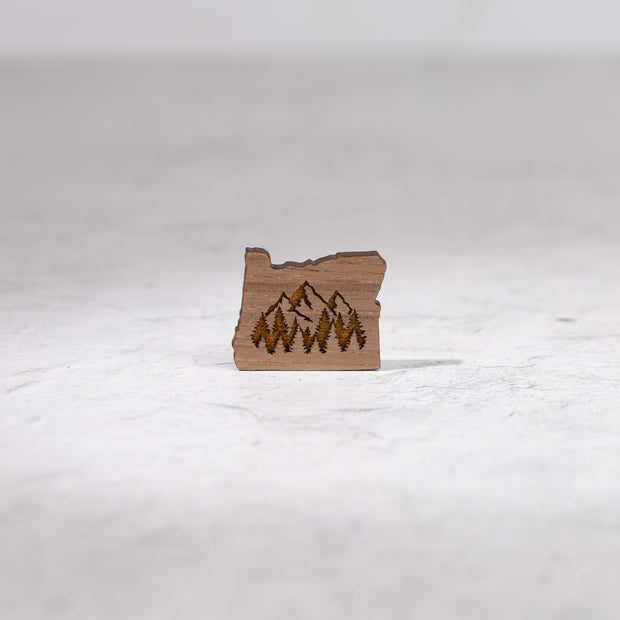 Oregon Mountains & Trees Mini Magnets