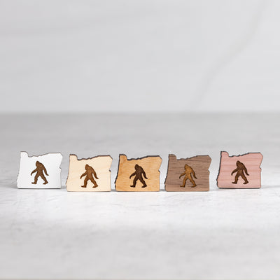 Oregon Sasquatch Bigfoot Mini Magnets