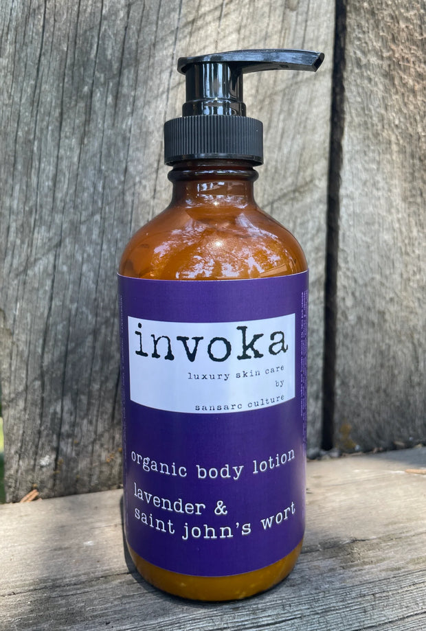 Lavender & St John's Wort Invoka Body Lotion