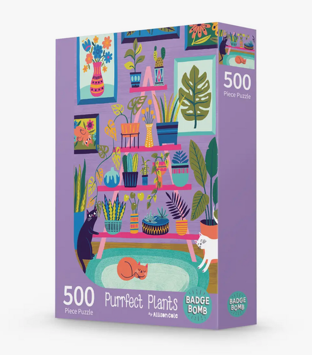 Allison Cole - Purrfect Plants Jigsaw Puzzle