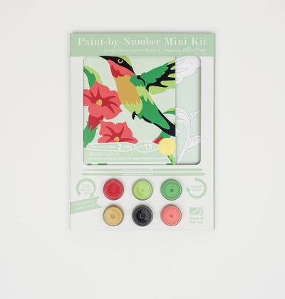 MINI Hummingbird Paint-by-Number Kit