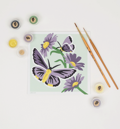 MINI Butterflies (Lavender) Paint-by-Number Kit