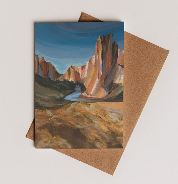 Smith Rock 3 Greeting Card