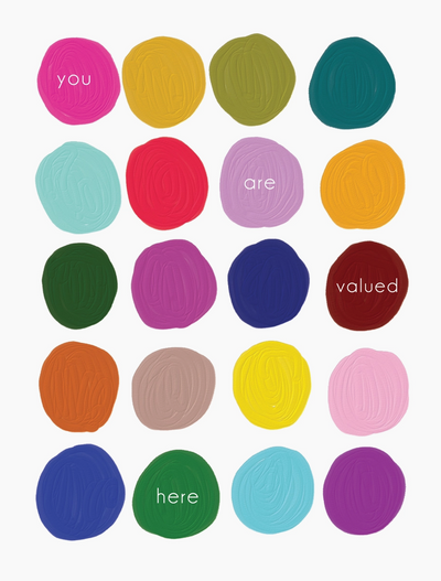 Print (8"x10") - You Are Valued Here