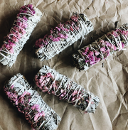 Floral Sage Smudge Stick