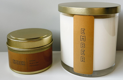 9 oz. Ember Soy/Coconut Candle