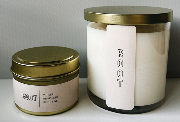 9 oz. ROOT Soy/Coconut Candle
