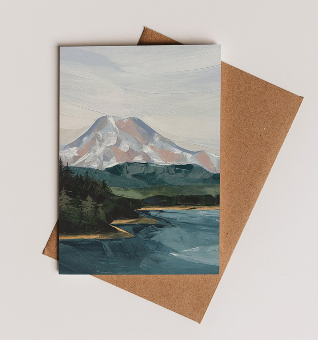 Elk Lake Greeting Card