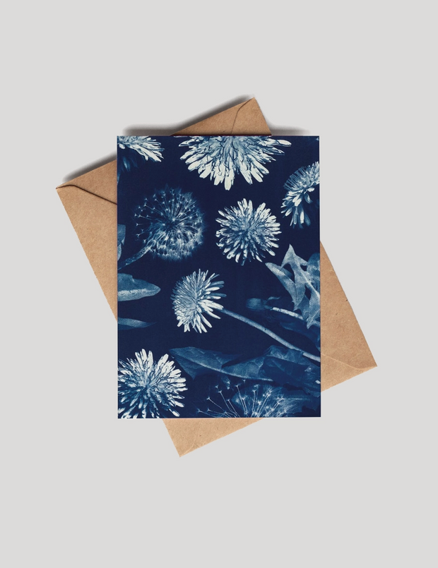 Blue In Bloom - Card