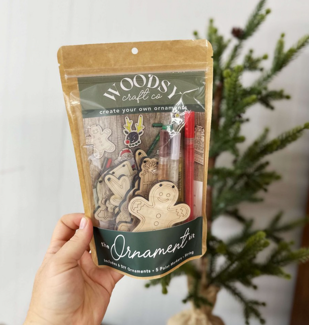 Woodsy Ornament DIY KIT