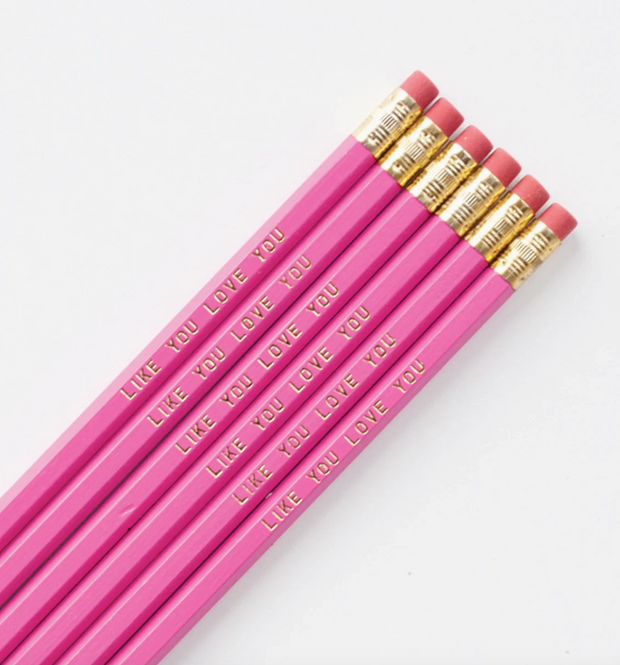 Like You Love You Pencil Set