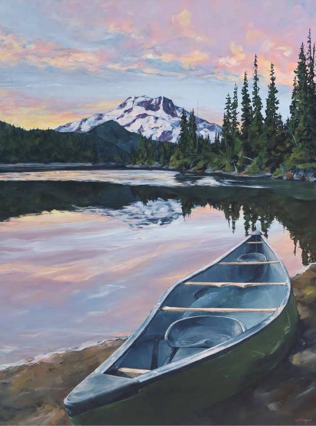 Emily Livengood Night Swimming 9x12 Print